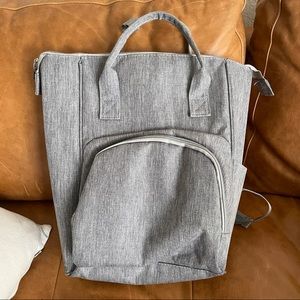 Brand new diaper bag gray